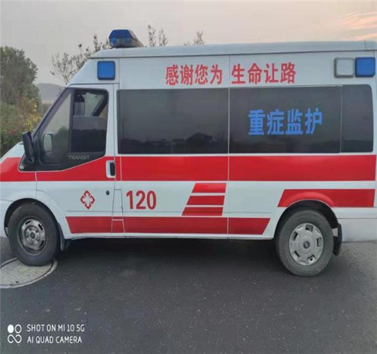 左权救护车出租服务案例3